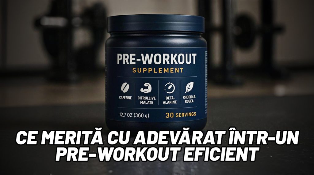 Ce merită cu adevărat într-un pre-workout eficient
