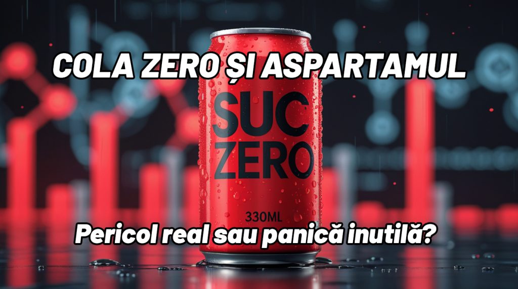 Cola Zero și Aspartamul – Pericol real sau panică inutilă?